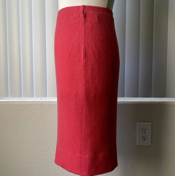 Luisa Spagnoli Red wool skirt ASO Kate Middleton Princess of Wales - Picture 4 of 5